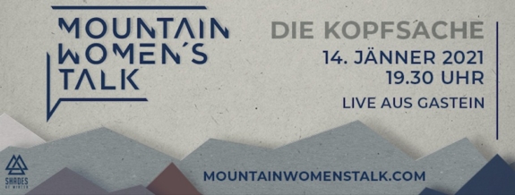 Save the Date: Der Mountain Women’s Talk 2021