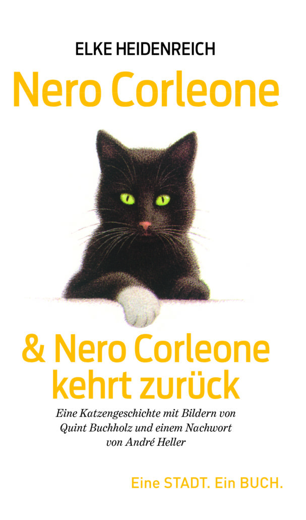 Bei „Eine Stadt. Ein Buch.“ ist die deutsche Autorin und Buchbotschafterin Elke Heidenreich zu Gast – mit dem Bestseller „Nero Corleone“.