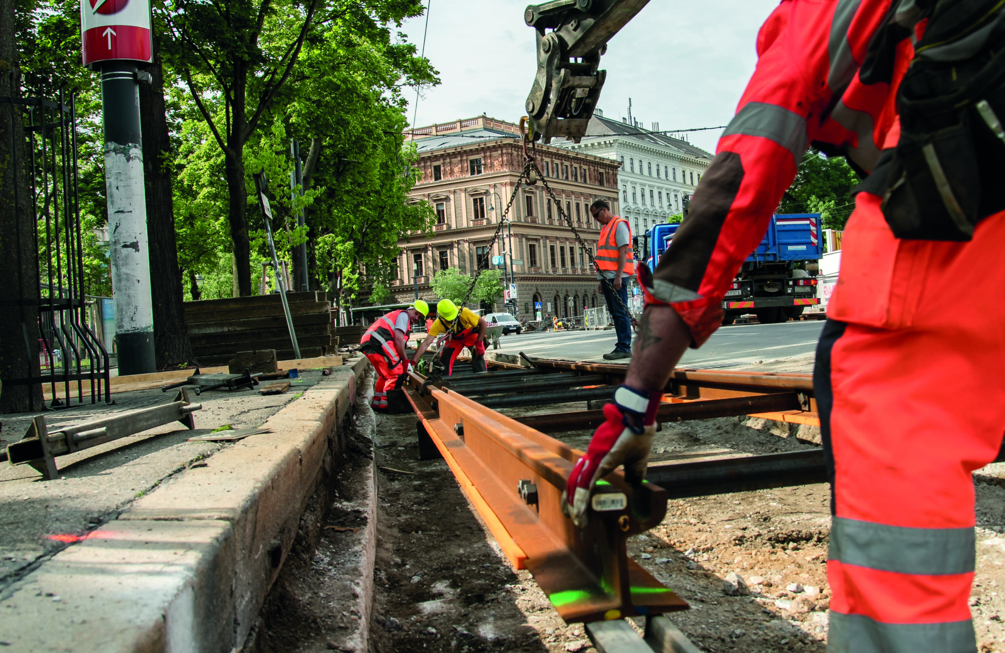 Wiener Linien: Die Gleise als Arbeitsplatz - VORmagazin