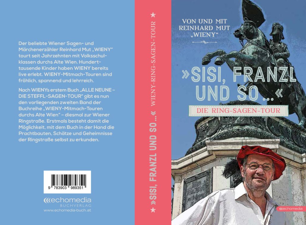 Reinhard Mut „Wieny“ ist seit fast 40 Jahren Wiens Sagen- und Märchenerzähler mit Leib und Seele. Bei echomedia erschien nun sein Buch.