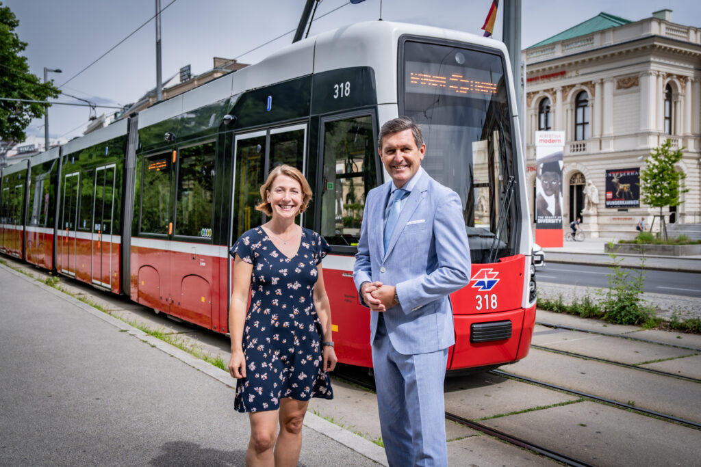 Gudrun Senk, Peter Hankem Flexity-Bim