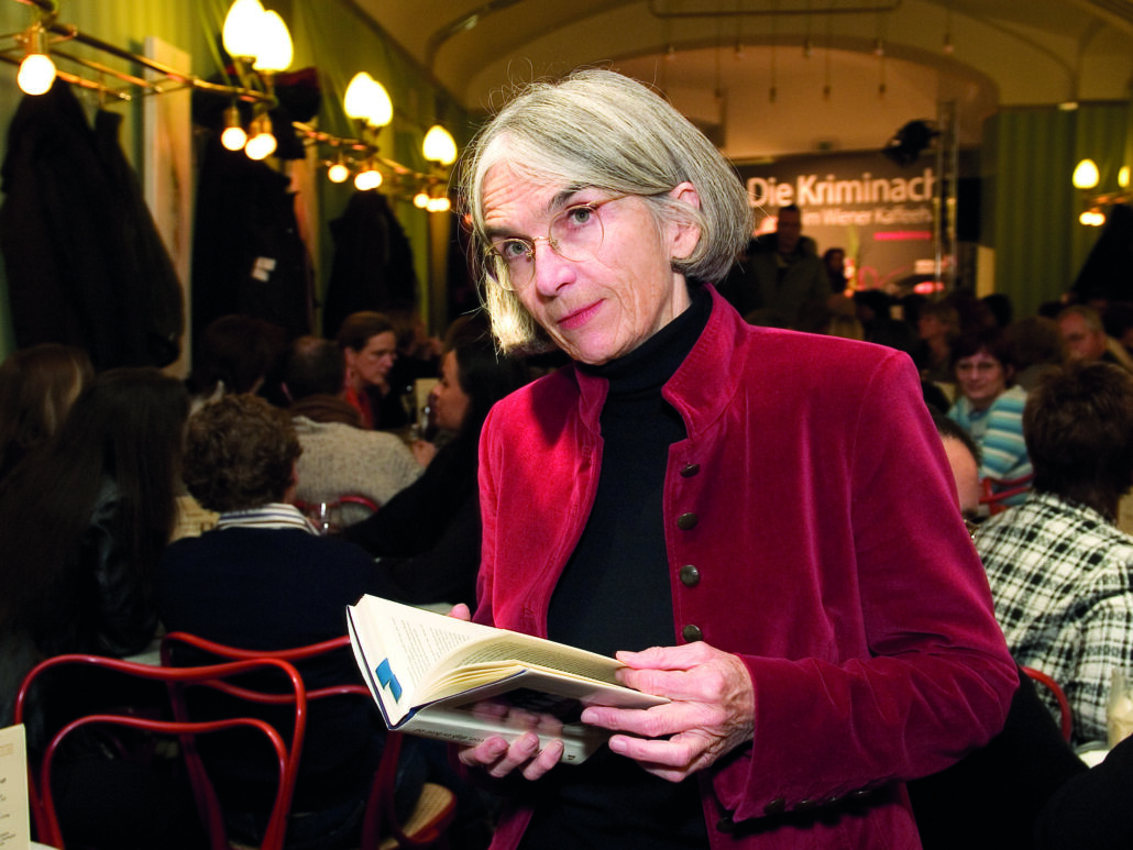 Weltstar Donna Leon bei der ersten Kriminacht 2004. – ©Ludwig Schedl