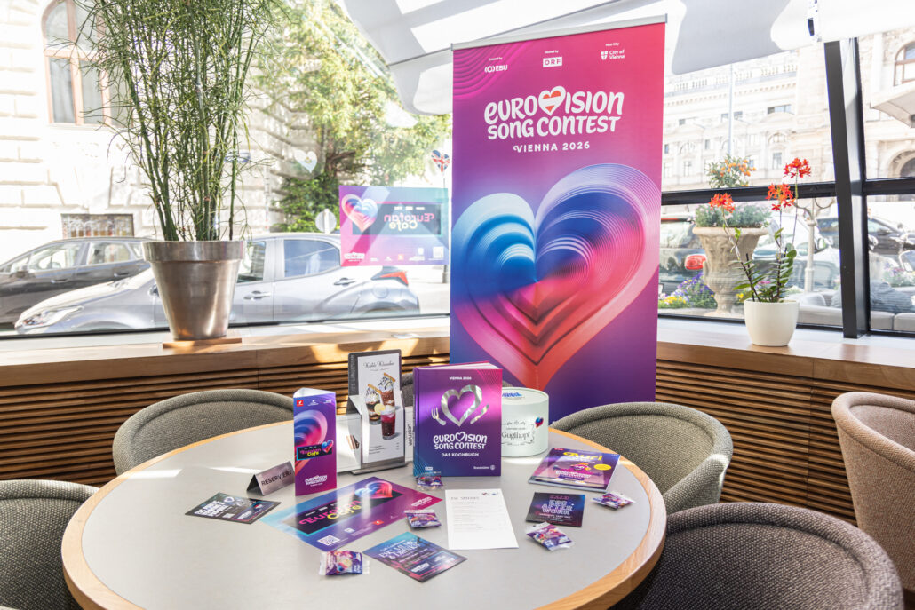 Rund um den Eurovision Song Contest lädt eine offizielle Eurofan Café-Tour dazu ein, von Kaffeehaus zu Kaffeehaus zu flanieren und die internationale Vielfalt zu entdecken. – ©Sandra Oblak