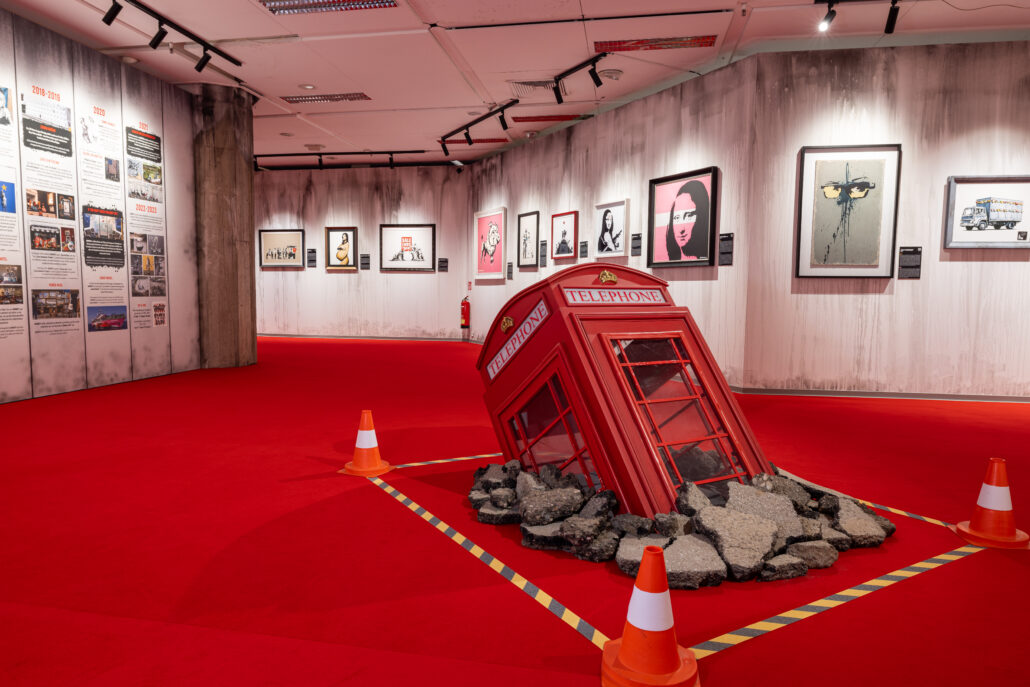 HOUSE OF BANKSY WIEN A- An Unauthorized Exhibition © Dominik Gruss